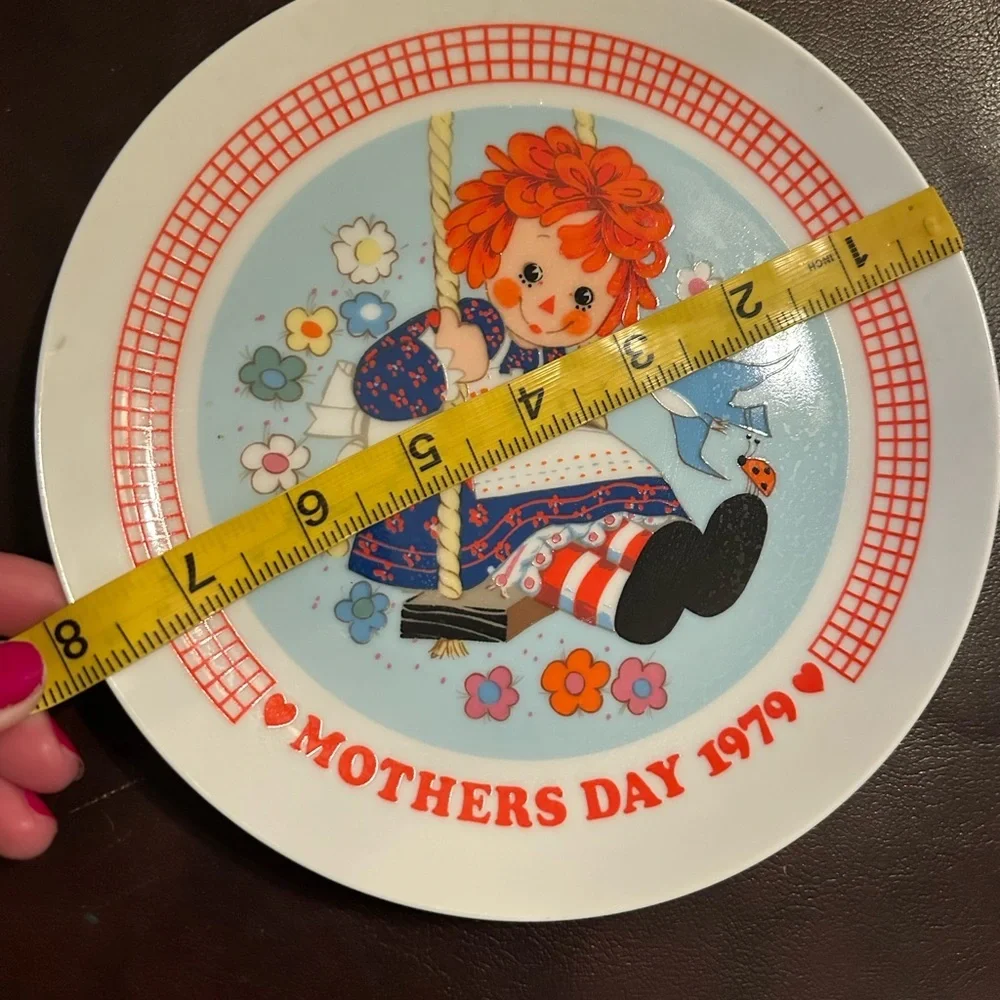 Raggedy Ann plate